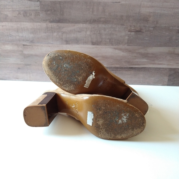 Vince Fenmore Peep-Toe Sand Bootie - Picture 12 of 15